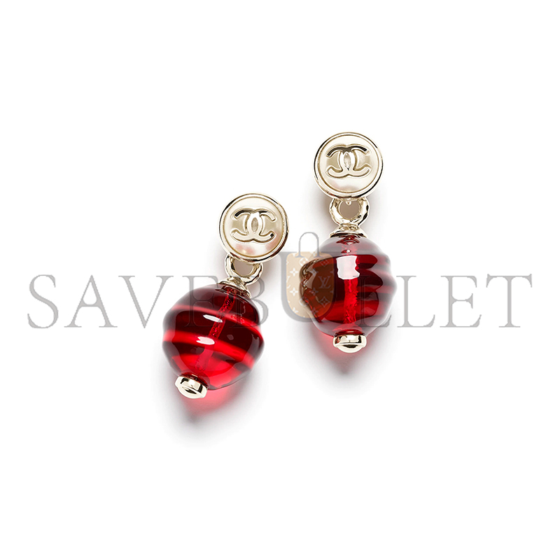Ch**el clip-on pendant earrings abg498